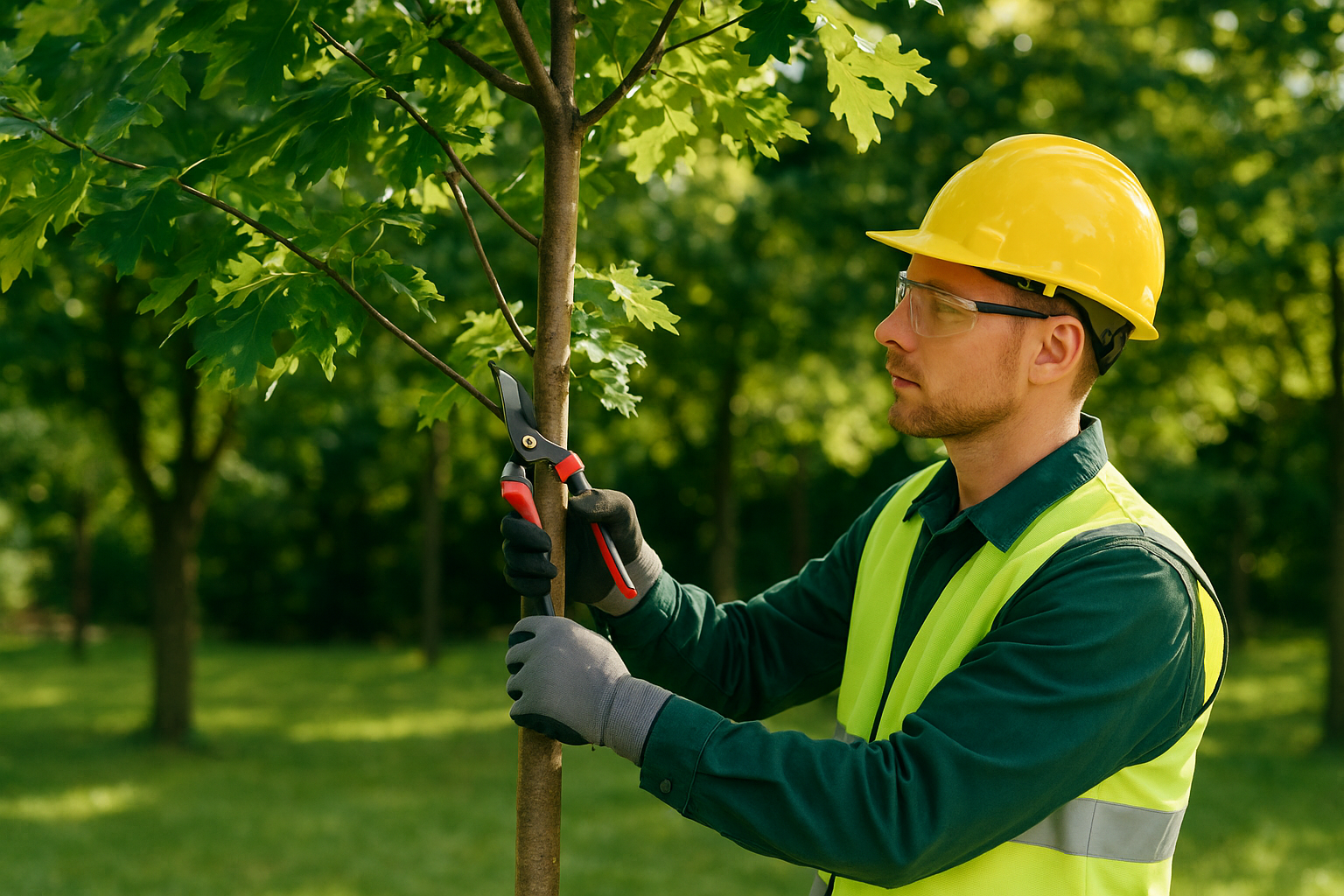 Best Practices for Pruning Young Trees for Long-Term Health